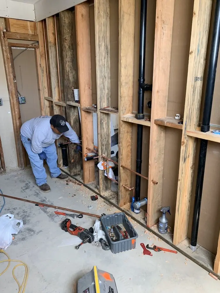 Commercial rough-in plumbing for Water Heater Replacement in Sweetwater Oaks